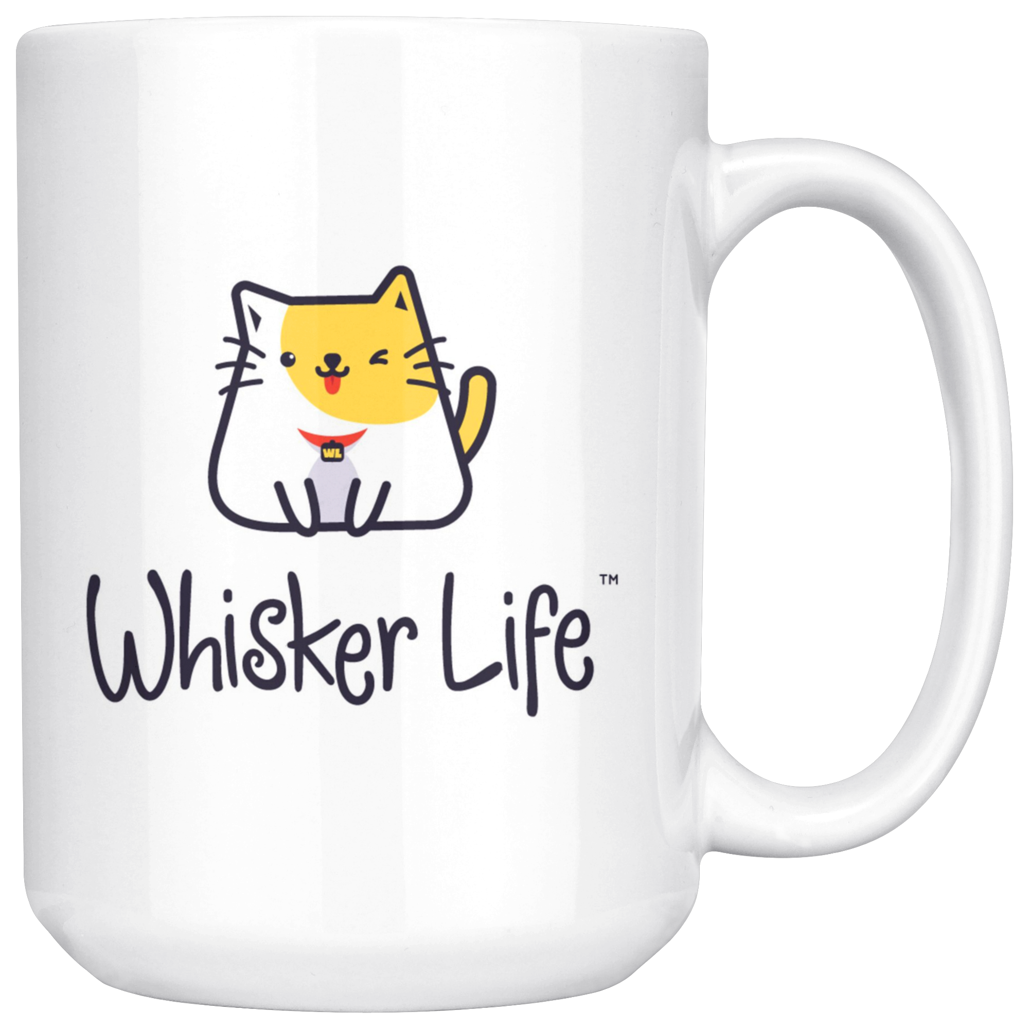 Whisker Life with Ryko - Large 15oz Coffee Mug