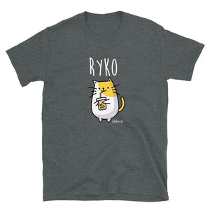 Ryko Loves Coffee - Short-Sleeve Mens T-Shirt